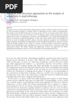 Download Subjectivity in Psychotherapy by Pnar nen SN39167653 doc pdf