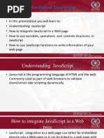 Unit 3 - Chapter 08 - Introduction To JavaScript