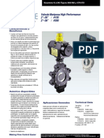 Keystone KLOK 360 370 HP Butterfly Valve SP