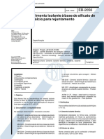 NBR 11777 EB 2056 - Cimento Isolante A Base de Silicato de Calcio para Rejuntamento PDF