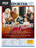 Committee 2018, Reporter, November Edition, October 26, 2018