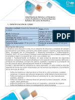 Syllabus Del Curso Bioética