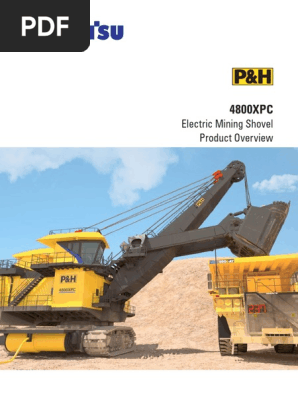 4800xpc Electric Rope Shovel Brochure Pdf Bearing Mechanical Mining