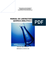 Manual de Laboratorio de Quimica Analitica II