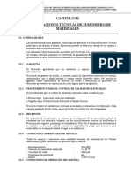 Especificaciones Tecnicas Suministro LP RP - Tacna