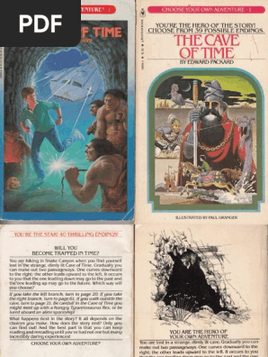 #1 the Cave of Time - Choose Your Own Adventure