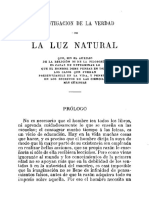 Descartes- La Busqueda de La Verdad Por La Luz Natural