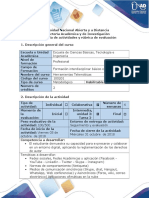 Guia de Actividades y Rubrica de Evaluacion Tarea 2