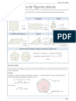 Matemáticas 4o ESO - Áreas y volúmenes de figuras planas y sólidas
