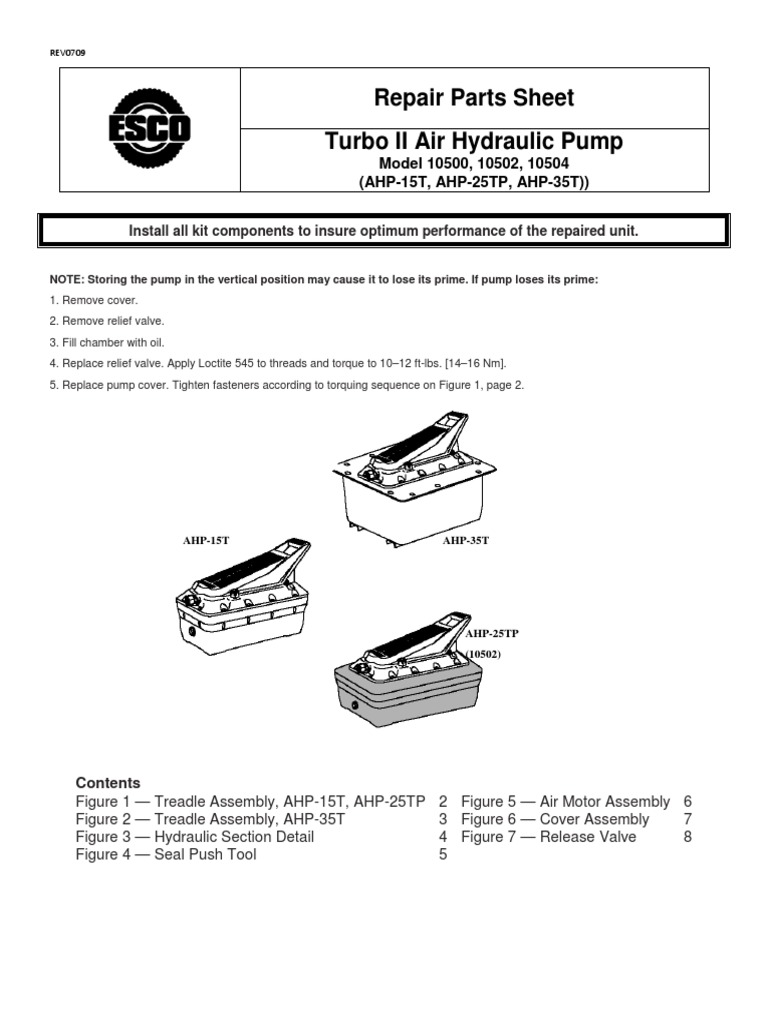Enerpac Turbo 2 Explode Drawing Pdf Washer Hardware Pump
