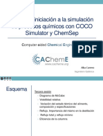 Curso COCO Simulator ChemSep d3 v.2