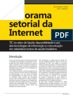 Panorama Sectorial Da Internet