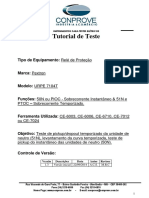 Tutorial Teste Rele Pextron URPE 7104T Sobrecorrente de NEUTRO CTC