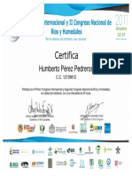 Certificacion Seminario Internacional