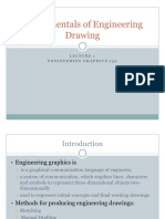 Lecture 1 Fundamentals of Engineering Drawing