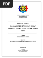 Kertas Kerja Solat Hajat Perdana