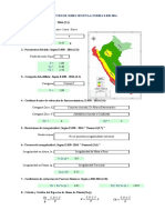 Modelo de Espectro E.030 Diseño Sismorresistente PDF