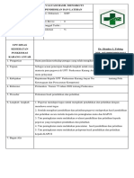 SOP Evaluasi Hasil Mengikuti Pendidikan Dan Pelatihan