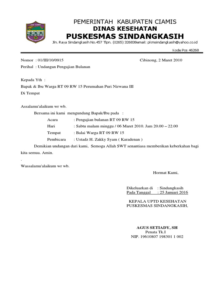 7000 Koleksi Contoh Undangan Pengajian Rw Terbaik