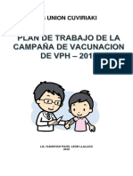 Plan de Campaña de Vacunacion