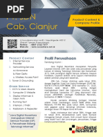 Company Profile JDN Cianjur