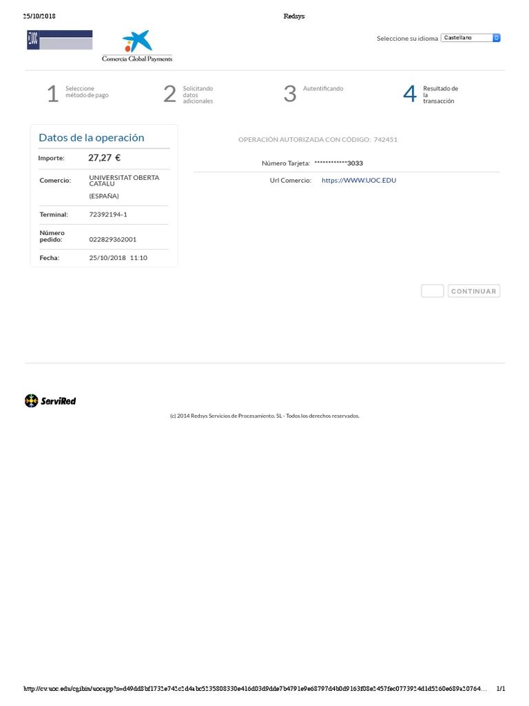 Certificado UOC Expediente Académico | PDF