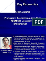 Day To Day Economics: Dr. Shikta Singh