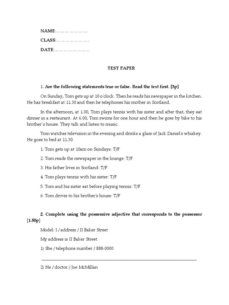 Name: . Class: . Date | PDF | Onomastics | Languages