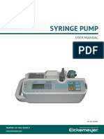 Sk-500I Syringe Pump User Manual