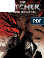 The Witcher Killing Monsters Comic en