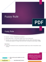 Fuzzy Rule Kelompok