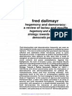 Dallmayr Hegemony and Democracy 1987