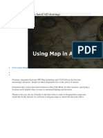 How To Use Map in AutoCAD Drawings