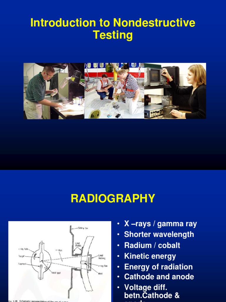 Nondestructive Testing Methods Overview | PDF