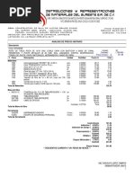 Analisis de Precios Unitarios
