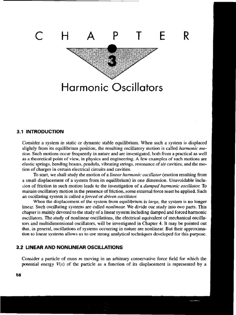 Chapter 03 PDF | PDF | Oscillation | Differential Equations