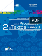 Modulo2 Procesador de Textos - Word