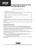 Download Setting Up Freeglut and GLTools Libraries - Visual Studio 2010 by Daniel Livingstone SN39175015 doc pdf