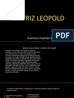 Matriz Leopold Guerrero