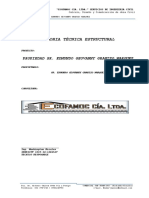 Memoria Estructural Sr. Rudencindo