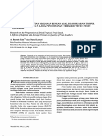 Research On The Preparation of Dried Tropical Fruit Snacks. 1. Effects of Sulphite and Storage Period On Quality of Fruit Leathers.