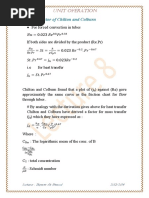 The - J-Factor of Chilton and Colburn: Unit Operation