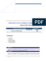 Instructivo Uso de Celulares