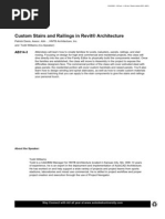 Download AB314 3 Custom Stairs and Railings in Revit Architecture by bagano1 SN39175704 doc pdf