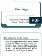 Neurology: Cerebrovascular Accident