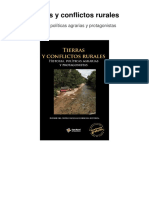 Tierras y Conflictos Rurales - Historia, Políticas Agrarias y Protagonistas