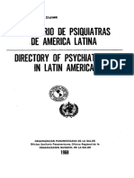Directoria de Psiquiatras de America Latina