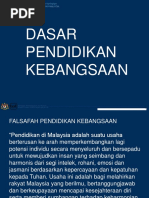 Dasar Pendidikan Kebangsaan