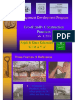 6912425 Management Development Program Eco Friendly Construction Practices