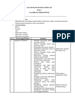 Log Book Praktikum Biologi 2